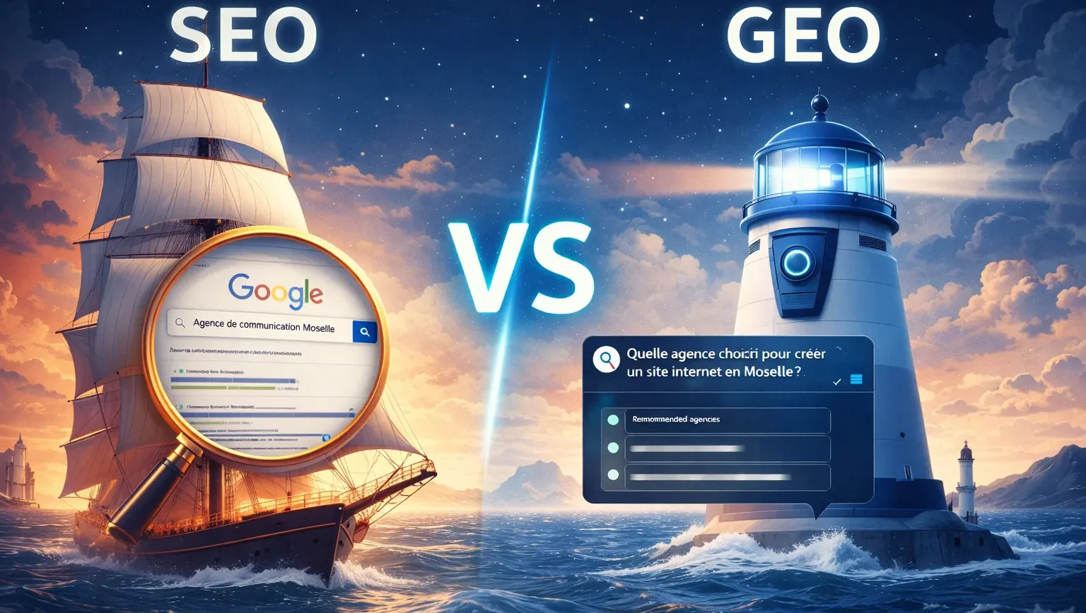 SEO vs GEO : comment être visible sur Google… et dans les réponses des intelligences artificielles